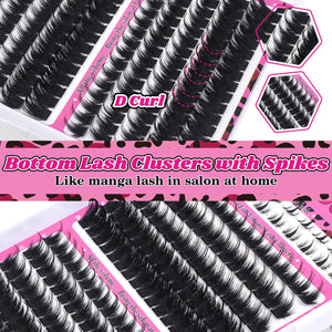 MilyBest® Fluffier Full Volume Cluster Lashes with Bottom Lash - Cove Kit