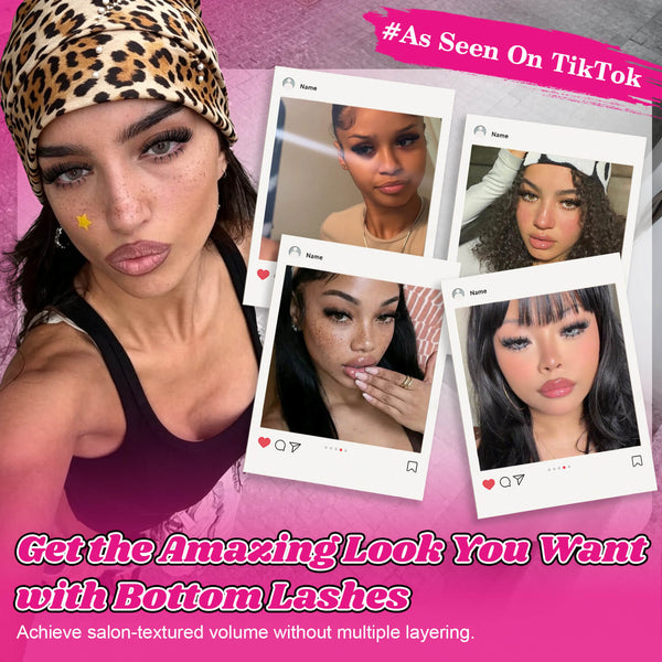 MilyBest® Fluffier Full Volume Cluster Lashes with Bottom Lash - Fable Kit