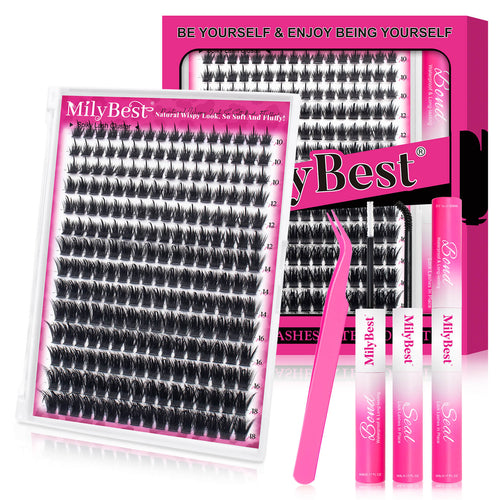 MilyBest® Spiky Volume Cluster Lashes - 100D Spiky Kit