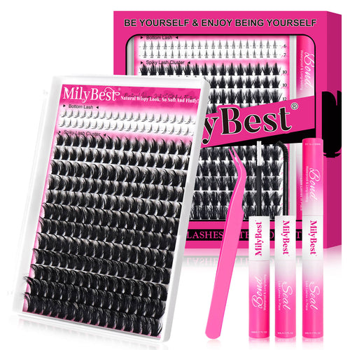 MilyBest® Spiky Volume Cluster Lashes - 100D Manga Kit