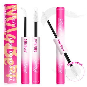 MilyBest® Latex-Free Cluster Lashes 2-in-1 Bond and Seal - White