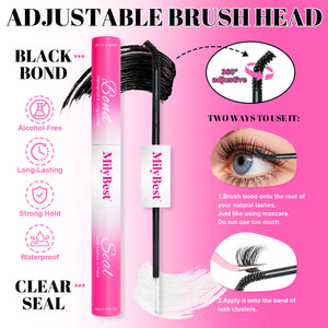 MilyBest® Russian Fluffy Volume Cluster Lashes - 200D Kit