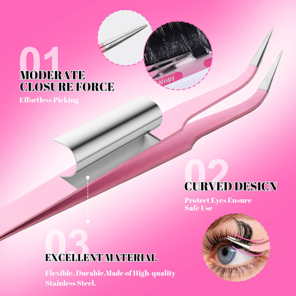 MilyBest® Russian Fluffy Volume Cluster Lashes - 200D Kit