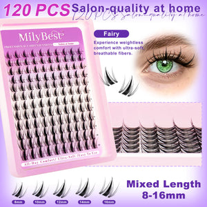 MilyBest®  3 Styles Airy Cluster Lashes Kit - Bulk Pack - 04