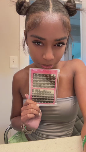 MilyBest®  Fluffy Volume Cluster Lashes - Fluffier Kit